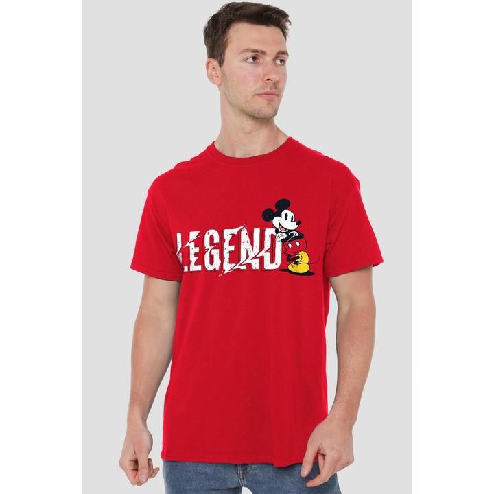Actual product image Disney Mens Legend Mickey Mouse Fathers Day T-Shirt (M)
