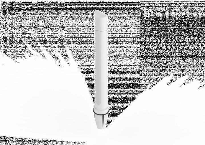 Actual product image Poynting gsm antenna marine 6.2 dbi omnidirectional omni-402 2m-sma-m inch compatible inch (5G, 4G, GSM)