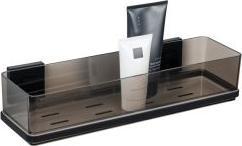 Actual product image Wenko Vacuum-Loc® Maxiablage Mod. Quadro Schwarz Befestigen ohne Bohren