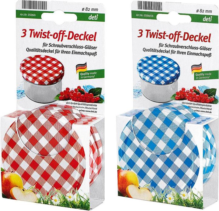 Produktbild Deti Twist-off-Deckel 3er Set (1 Stk., 0.47 l)