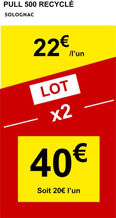 Actual product image Solognac REC 500 (XL)
