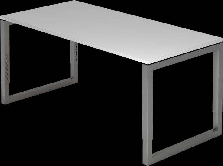 Image du produit MC Bureau MyTable R avec cadre en graphite (1600 x 800 x 650 mm)