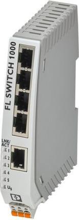Image du produit Phoenix Contact Phoenix FL SWITCH 1005N 1085039 Commutateur Ethernet industriel (5 Ports)