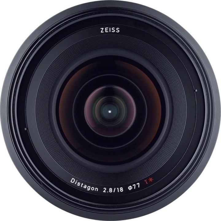 Actual product image Zeiss Milvus 2.8 / 18mm ZF.2 Nikon F (Nikon F, full size)