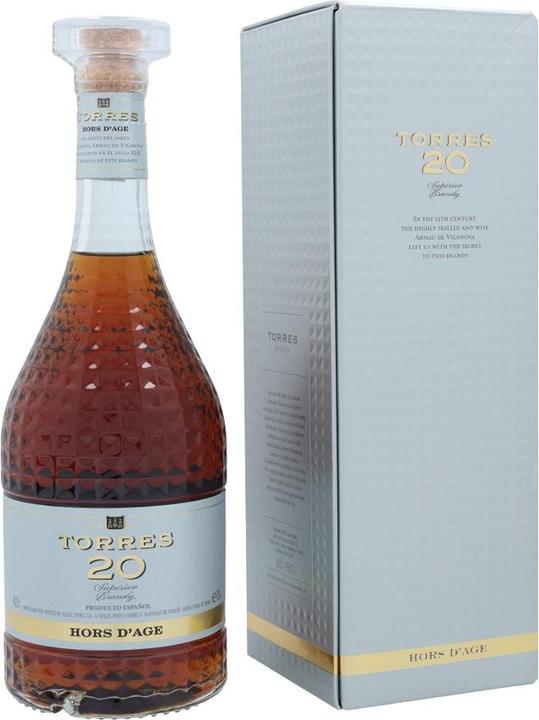 Actual product image Miguel Torres Brandy 20 Hors d'âge Penedès MO (1 x 70 cl)