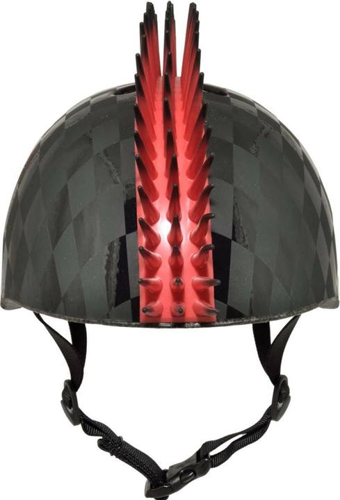 Actual product image C-Preme Unisex Youth x Bicycle Helmets, Skull Hawk red, S (50cm-54cm) (50 - 54 cm)