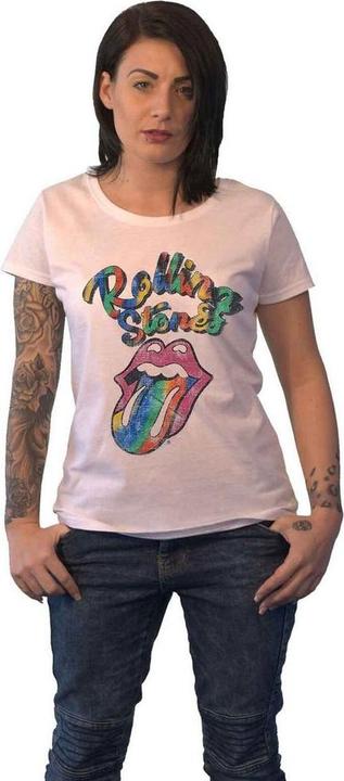 Produktbild The Rolling Stones Womens/Ladies Tie Dye Cotton T-Shirt (34 D)