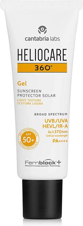 Image du produit Heliocare 360° gel SPF 50+ gel (Crème solaire, SPF 50, 50 ml)
