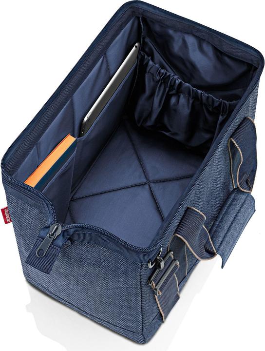 Produktbild reisenthel Schultertasche Allrounder M Herringbone Dark Blue