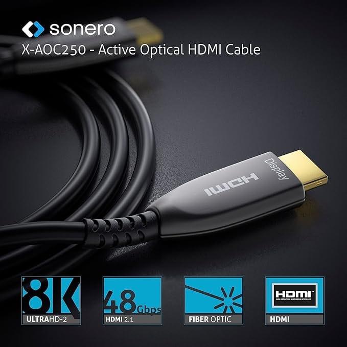 Actual product image Purelink sonero Active HDMI 8K AOC Extender Cable - 20m (20 m, HDMI)