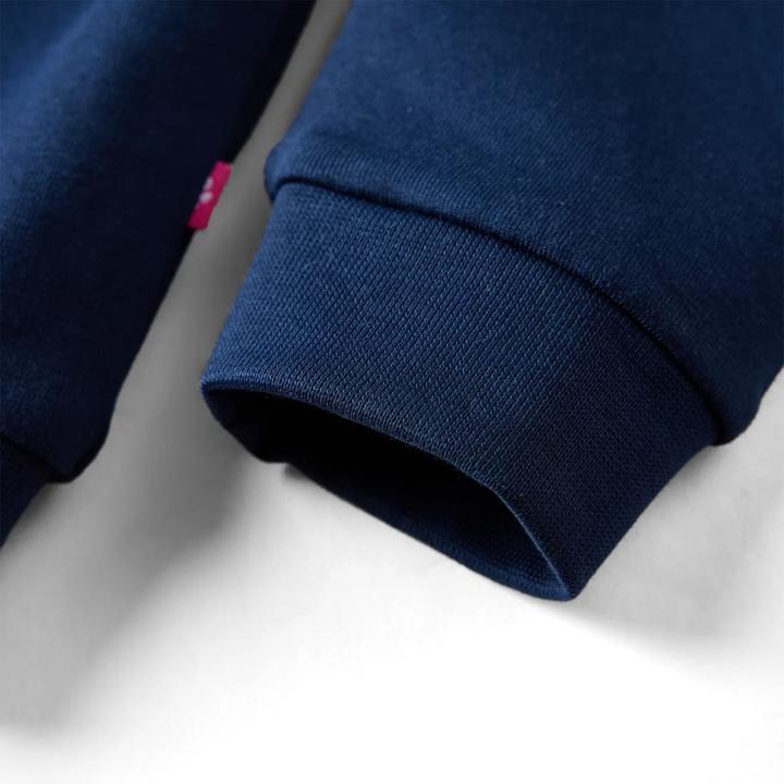 Immagine prodotto VidaXL Felpa da bambino blu navy 128,Materiale: 95 % cotone. 5 (128)