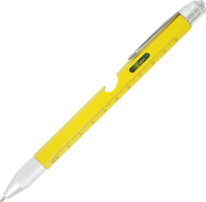Immagine prodotto Hermex Penna multifunzione 8in1 Penna tattile Livella a bolla d'aria Cacciavite (8 Funzioni)