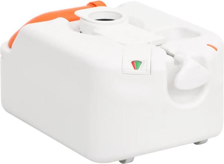 Produktbild VidaXL Camping-Einbautoilette Weiss 24+17 L HDPE & Stahl