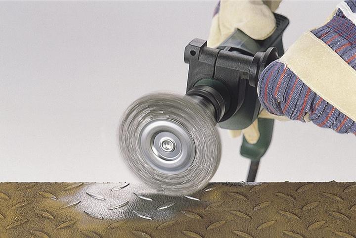 Immagine prodotto wolfcraft wolfcraft 1 set di spazzole metalliche in acciaio 4 pezzi, S=6mm