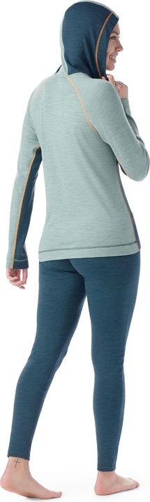 Image du produit Smartwool Women's Classic Thermal Merino Base Layer 1/2 Zip Hoodie Boxed (XS)