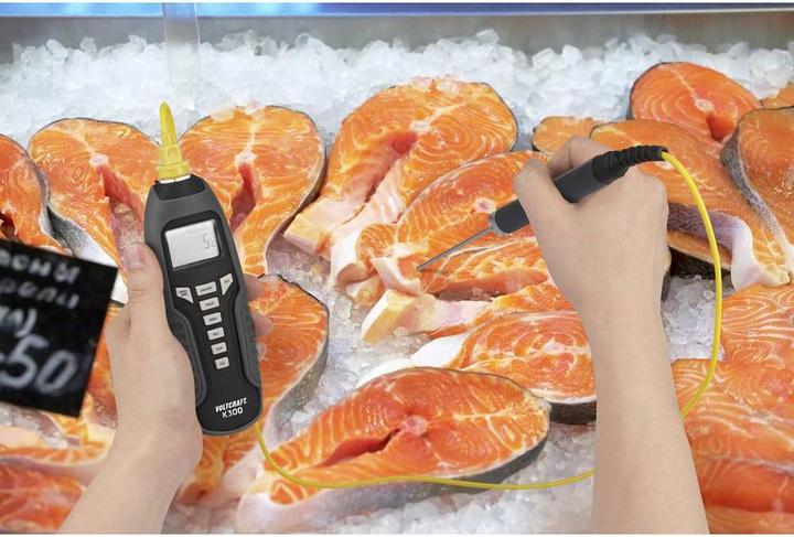 Produktbild Voltcraft Wasserdichtes Temperaturmessgerät K300