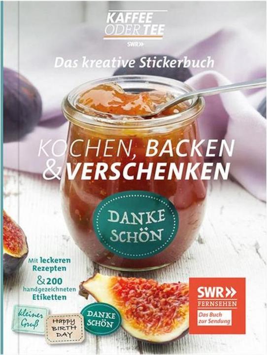 Produktbild Stickerbuch Topp Kaffee oder Tee 60 Seiten (Deutsch, Redaktion Kaffee oder Tee, 2021)