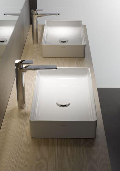 Produktbild Laufen Living Square Waschtisch-Schale, ohne Hahnloch, ohne Überlauf, 600x340mm, H811434 (640 mm, 150 mm)