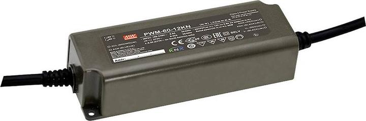 Image du produit MeanWell Driver LED tension constante 60 W 5 A 12 V/DC dimmable, montage sur surfaces inflammables, meubles