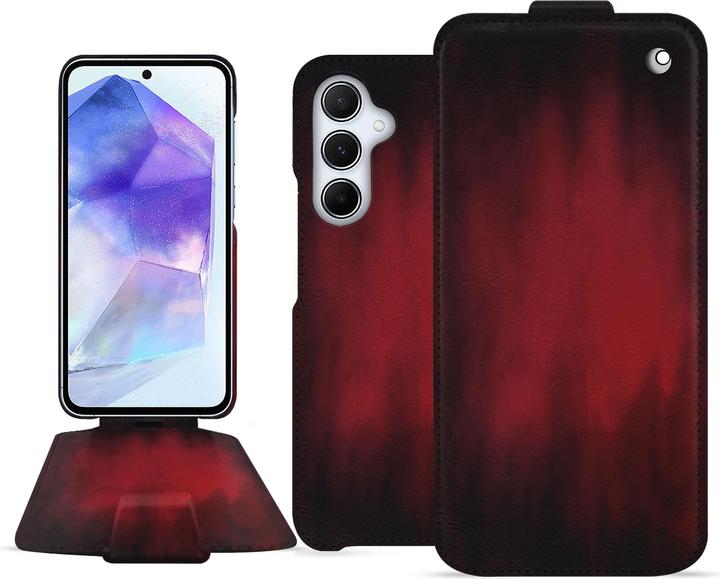 Produktbild Noreve Lederschutzhülle vertikal (Samsung Galaxy A55)