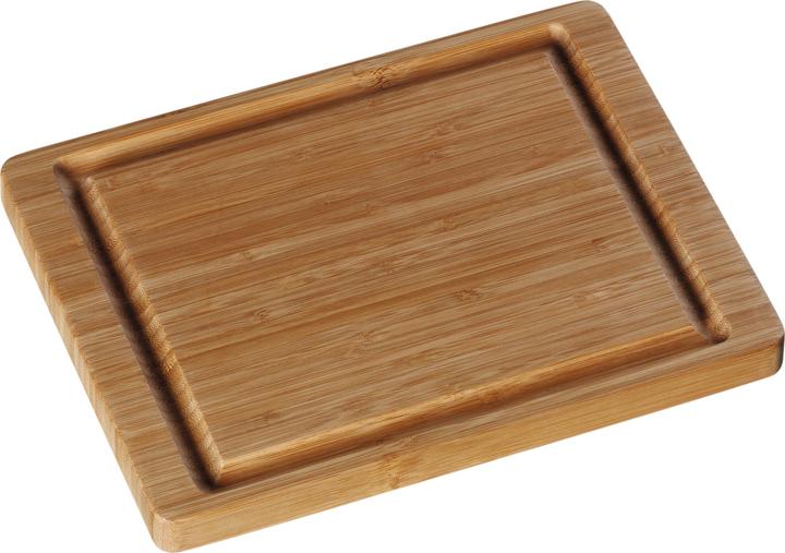WMF Bambus natur Schneidebrett klein mit Saftrille – klingenschonend