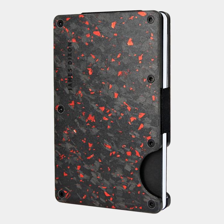 James Dixon Forged Carbon - Matt Black Red - Money Band