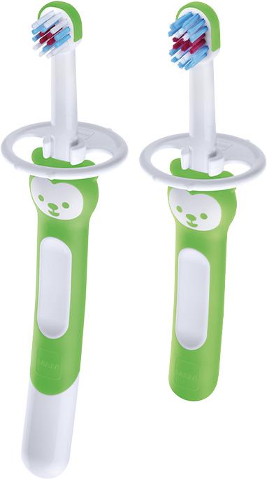 Immagine prodotto MAM Set per imparare a spazzolare assortito (Extra morbido, 2 x)
