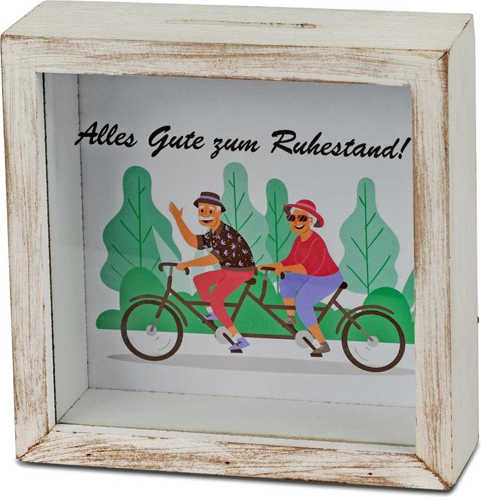 Actual product image Formano Spardose Ruhestand (15 x 15 cm)