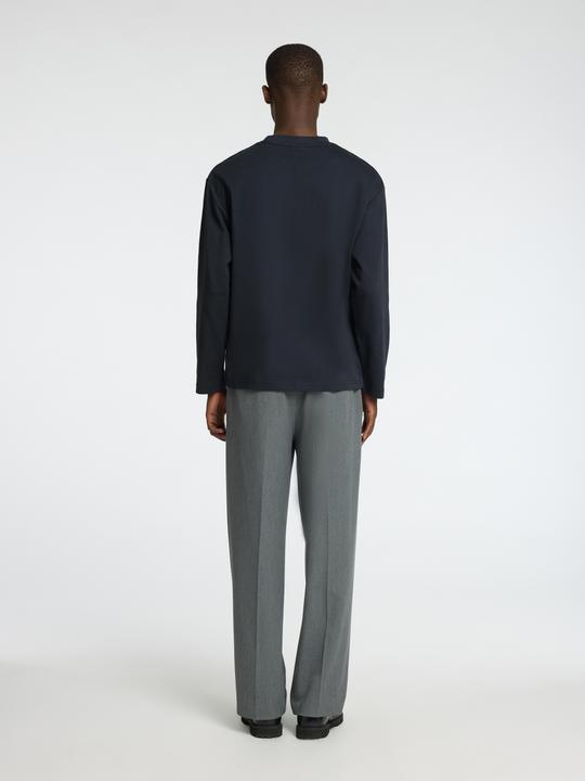 Actual product image Selected Homme Slhlooseoscar Ls O-Neck Tee Noos (M)