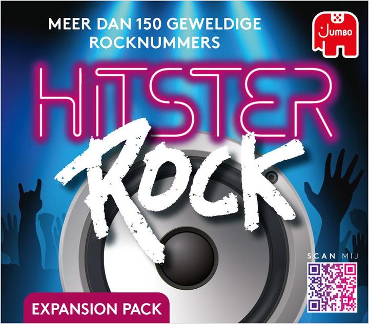 Produktbild Jumbo Hitster - Rock expansion (Netherlands) (Niederländisch)