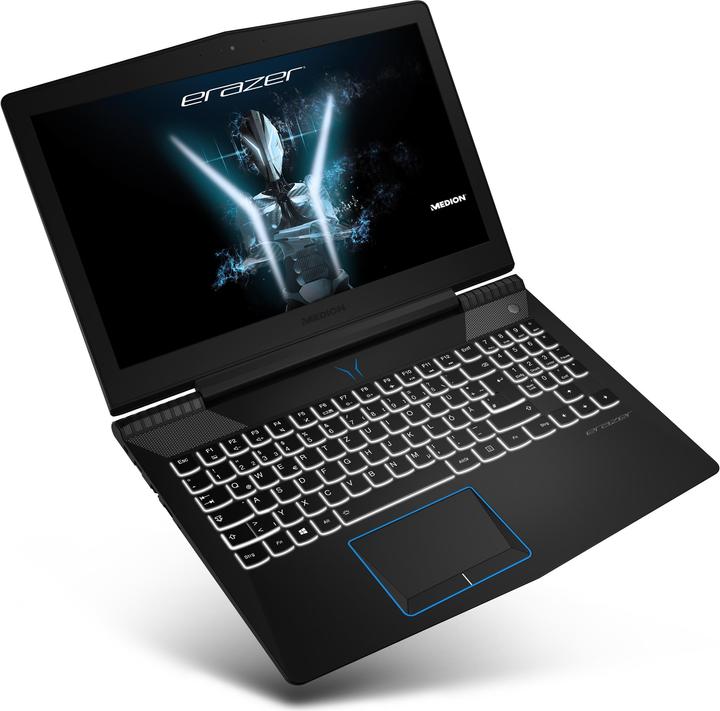 Actual product image Medion Erazer X6603-MD60942 (15.60", Intel Core i7-7700HQ, 16 GB, 256 GB, CH)