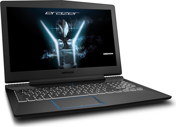 Actual product image Medion Erazer X6603-MD60942 (15.60", Intel Core i7-7700HQ, 16 GB, 256 GB, CH)