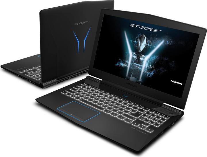 Actual product image Medion Erazer X6603-MD60942 (15.60", Intel Core i7-7700HQ, 16 GB, 256 GB, CH)