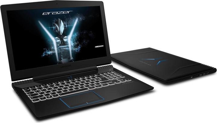 Actual product image Medion Erazer X6603-MD60942 (15.60", Intel Core i7-7700HQ, 16 GB, 256 GB, CH)