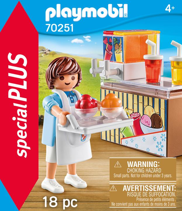 Produktbild Playmobil Slush-Ice Verkäufer (70251, Playmobil Special Plus)