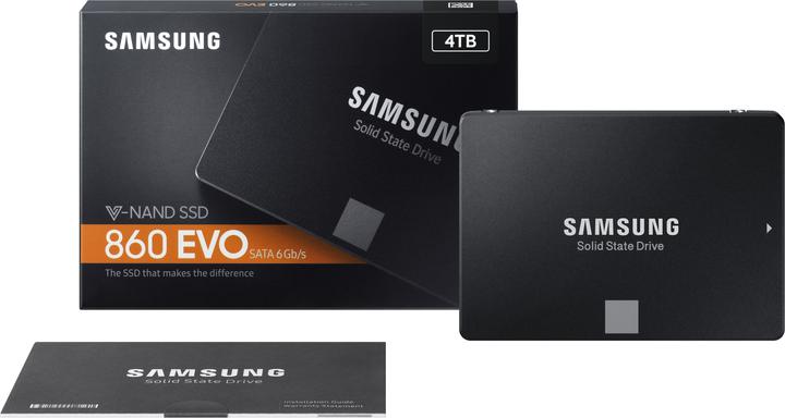 Produktbild Samsung 860 EVO Basic (4000 GB, 2.5")