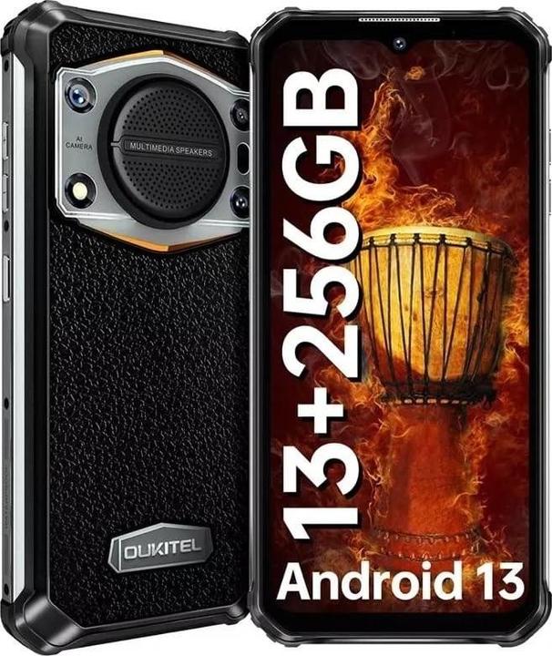 Produktbild Oukitel WP22 (256 GB, Midnight Black, 6.58", Dual SIM, 48 Mpx, 4G)