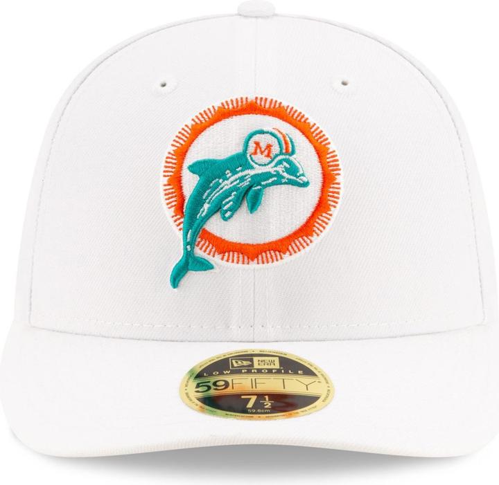 Image du produit New Era 59Fifty Low Profile Retro Miami Dolphins (7 3/4)
