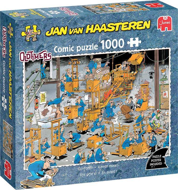 Image du produit Jumbo Jan van Haasteren Oldtimers - En avant! (1000 pièces) (1000 pièces)