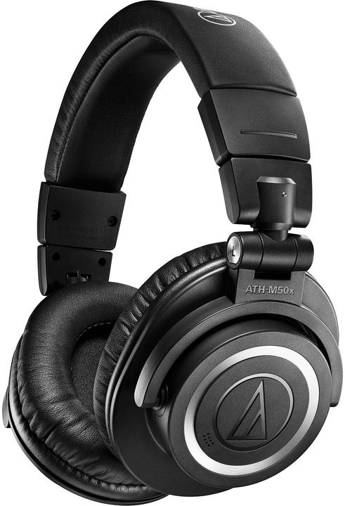 Audio-Technica ATH-M50xBT2 (pas de réduction du bruit, 50 h, Filaire, Sans fil)