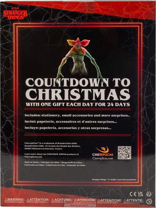 Immagine prodotto Cinereplicas Stranger Things - Calendario dell'Avvento