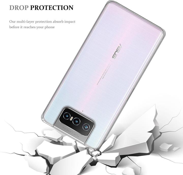 Productafbeelding Cadorabo TPU Ultra Slanke AIR Cover (Asus Zenfone 7)