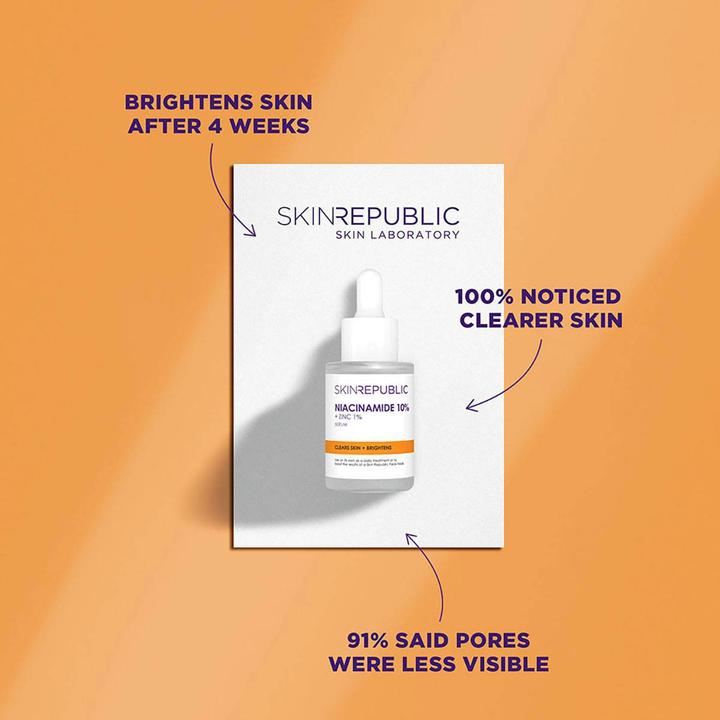 Produktbild Skin Republic Niacinamid 10% + Zink 1% Serum (30 ml)