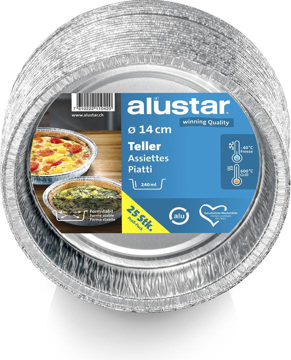 Actual product image Alustar Aluminium mould (14 cm)