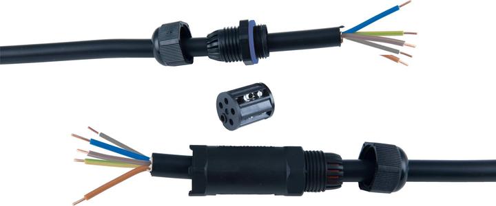 Actual product image Heitronic Cable connector (L x W x H) 100