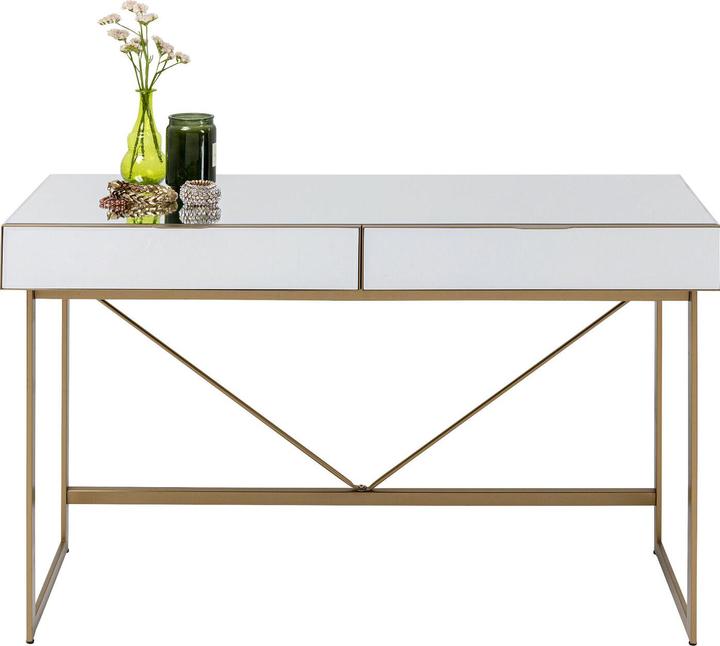 Image du produit Kare Design Bureau Soran Gold 120x50cm (120 x 50 x 77 cm)