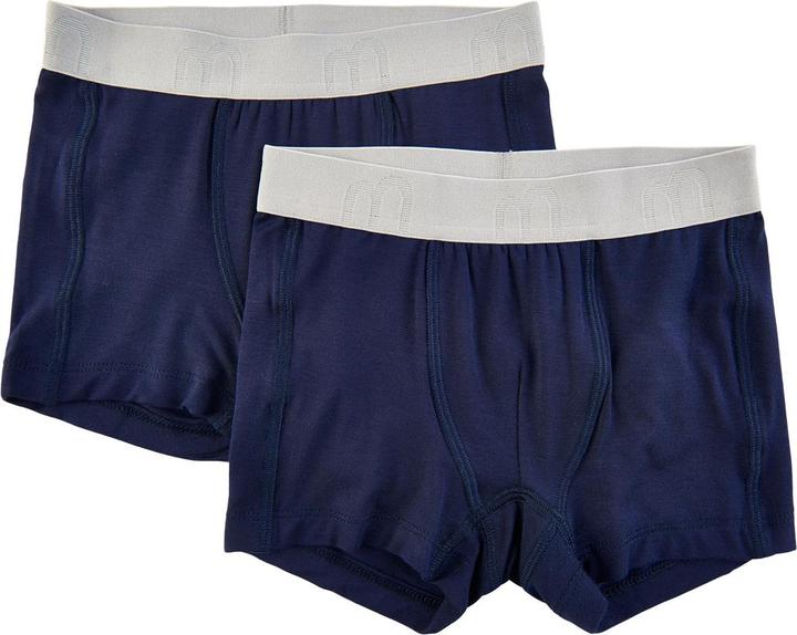 Produktbild Minymo Unterwäsche-Set Boxershorts 2er Set Dark navy Gr. 128 (128)