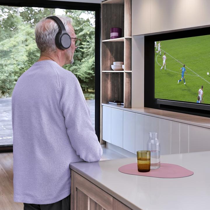 Image du produit Hama Casque de télévision (pas de réduction du bruit, 2.50 h, Filaire)