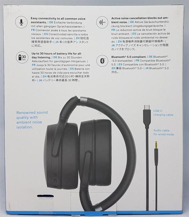 Image du produit Sennheiser HD 450BT (ANC, 30 h, Filaire)