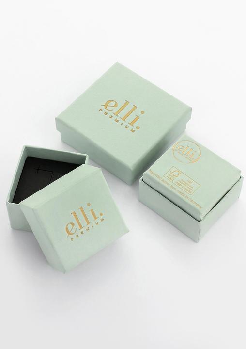 Produktbild Elli Edelstein Ohrhänger, Edelsteinkette, Perle (925 Sterling Silber, Süsswasserzuchtperlen)